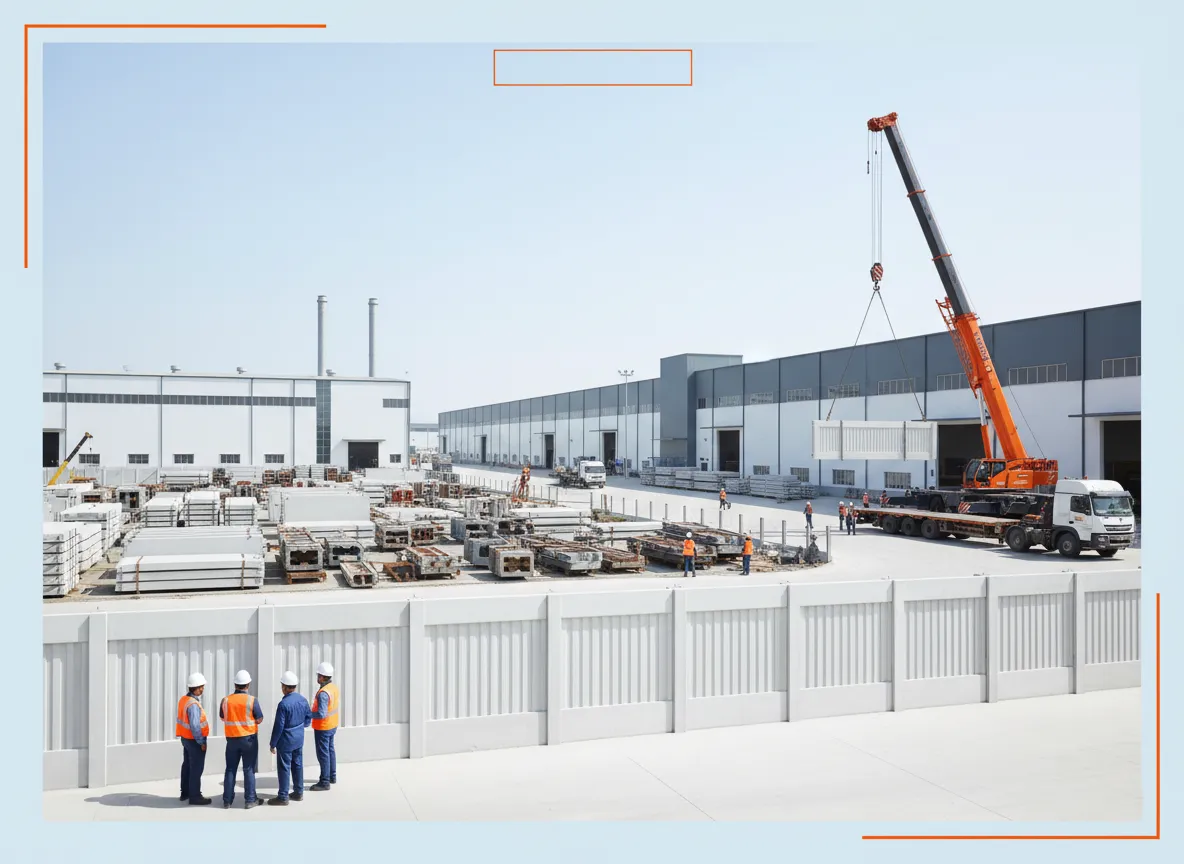 RCC Precast Wall Manufacturer in Kanpur